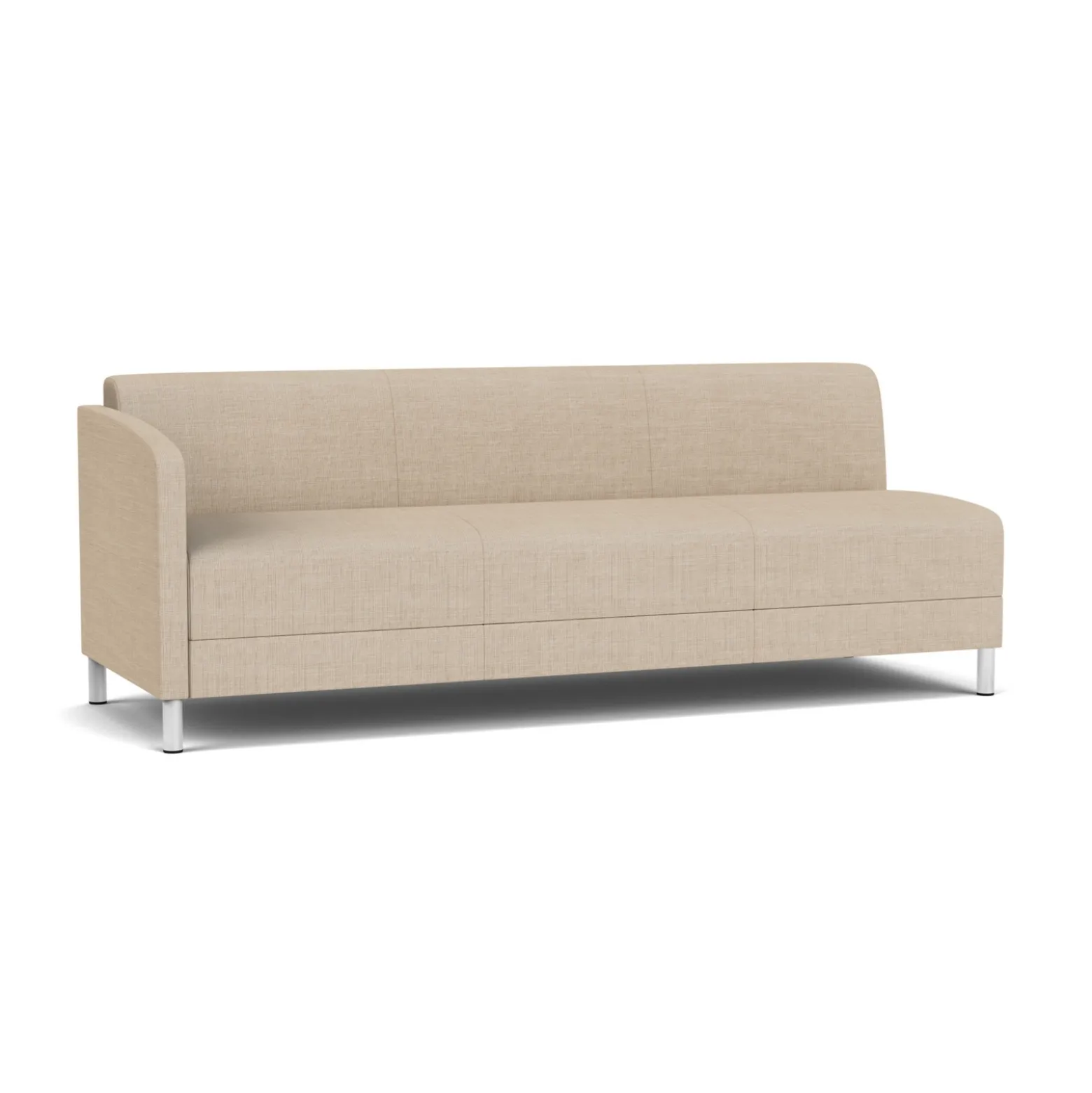 Social Right Arm Sofa in Premium Upholstery
