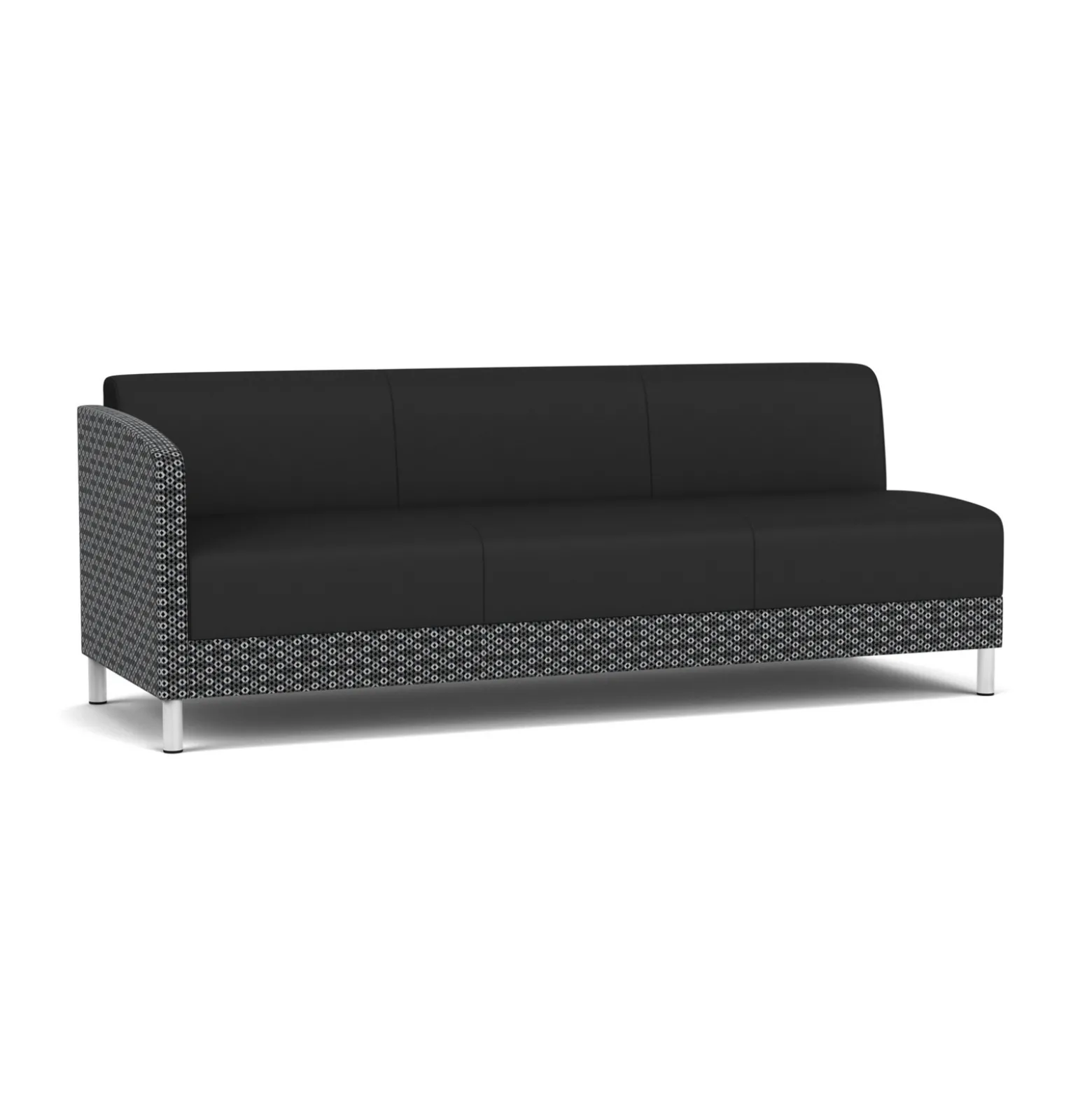 Social Right Arm Sofa in Premium Upholstery