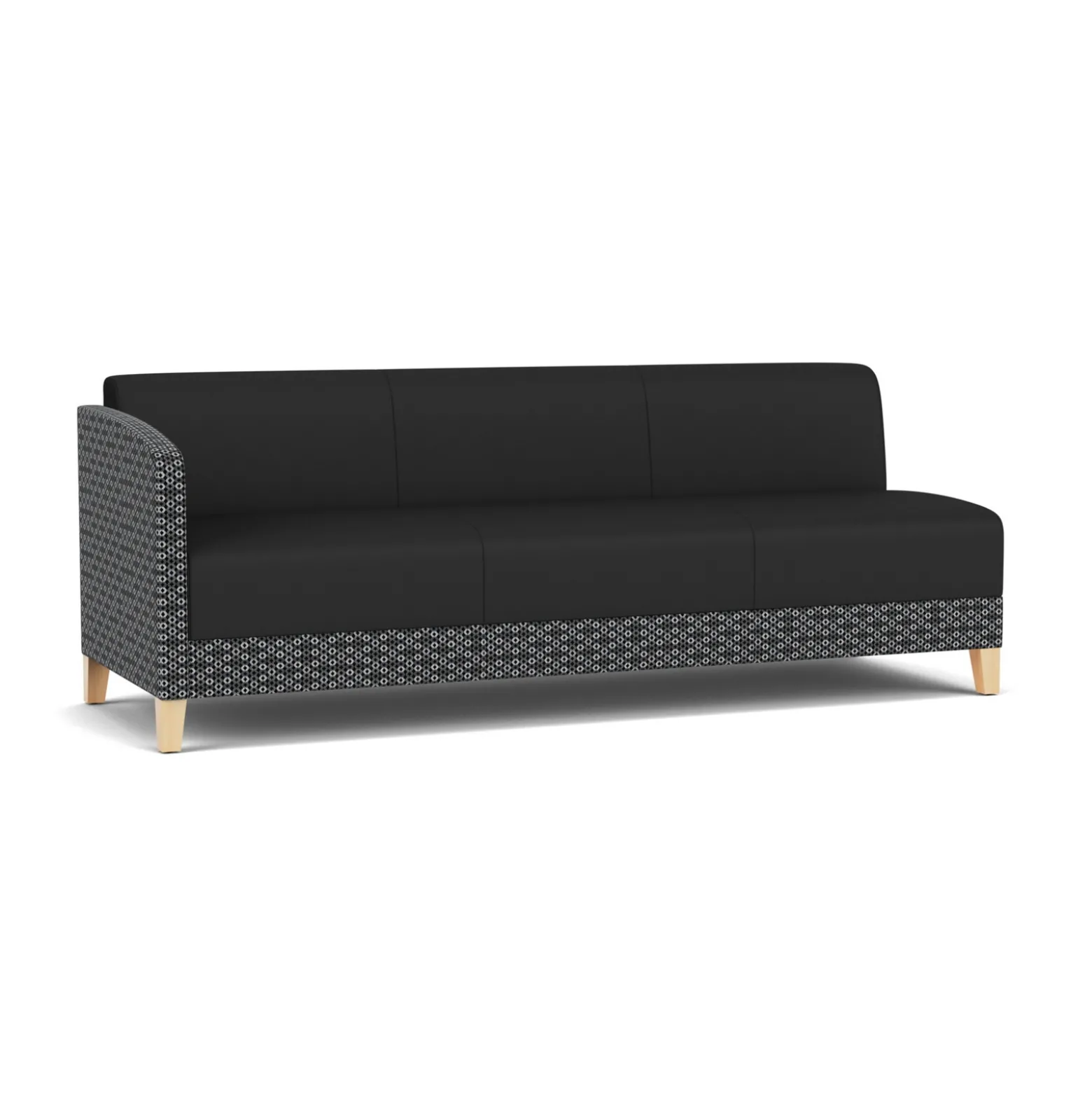 Social Right Arm Sofa in Premium Upholstery
