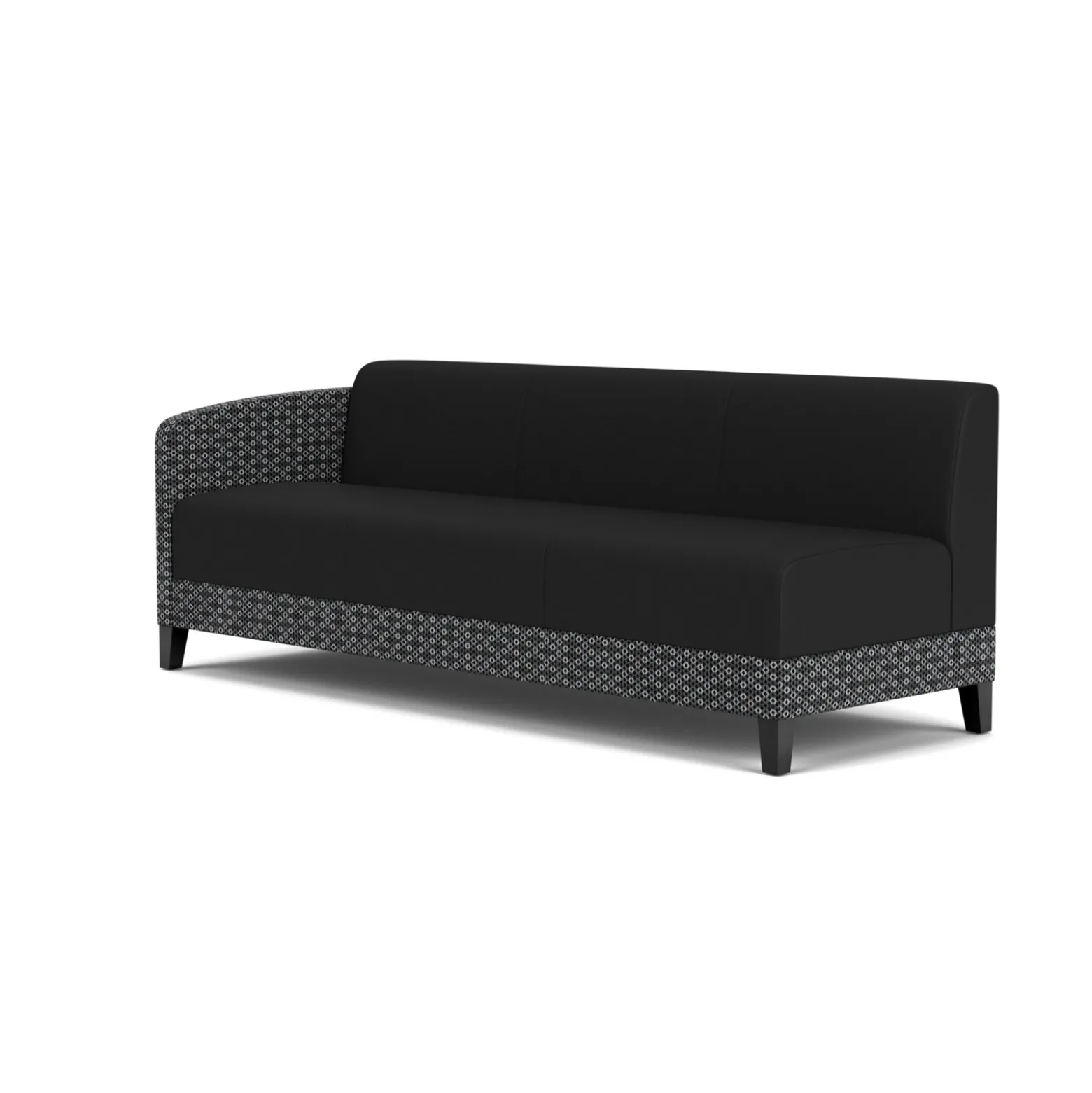 Social Right Arm Sofa in Premium Upholstery