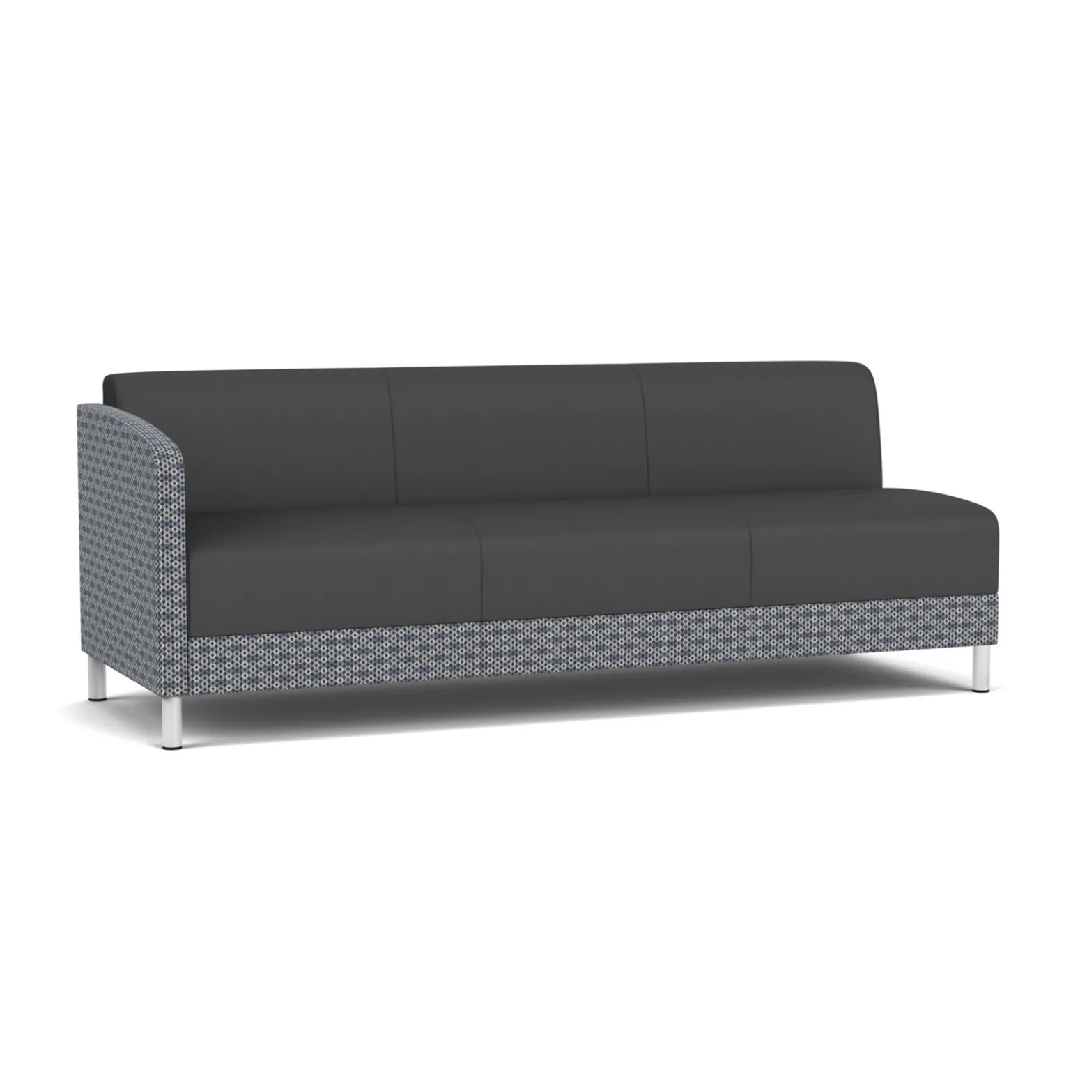 Social Right Arm Sofa in Premium Upholstery