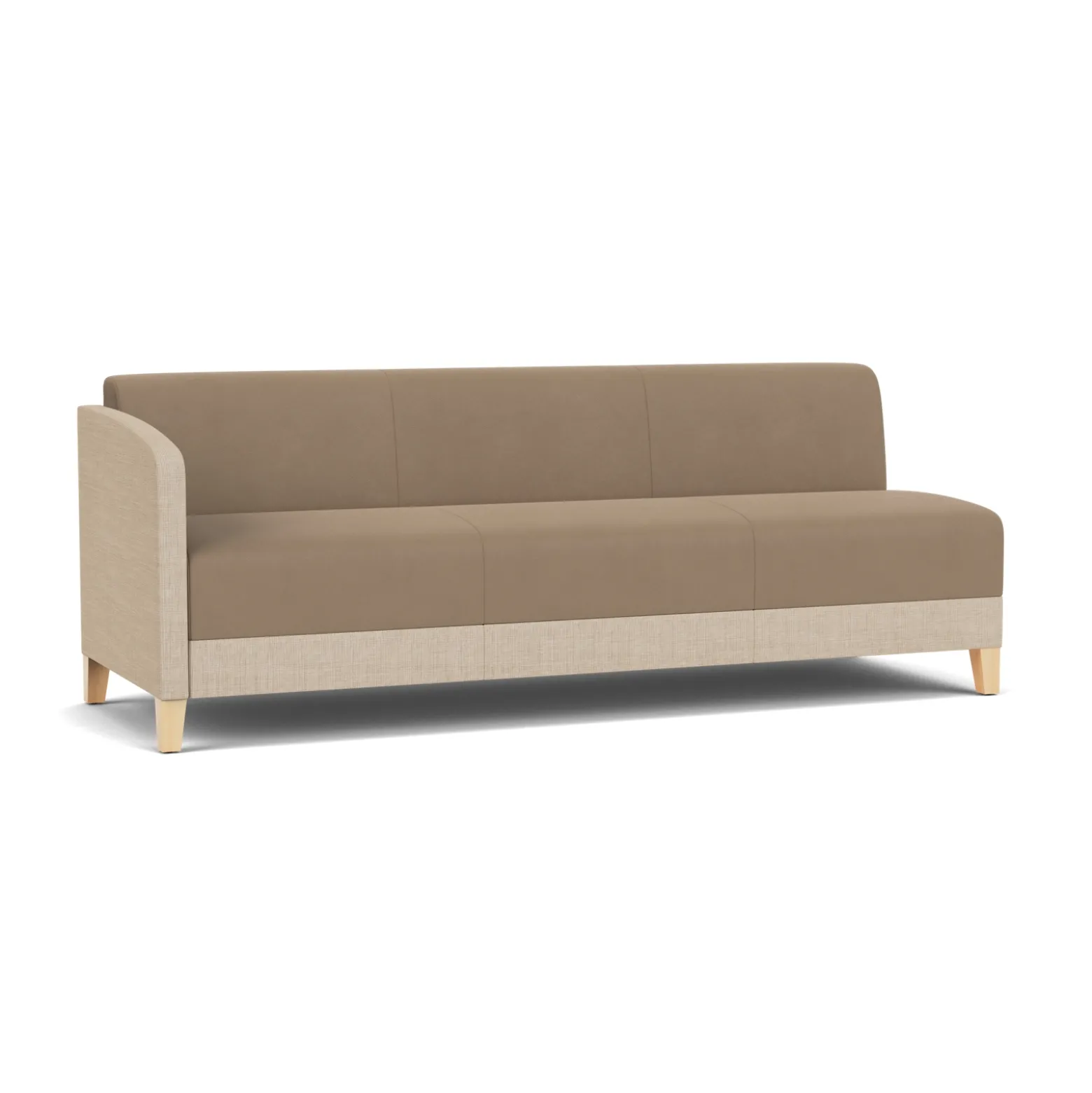 Social Right Arm Sofa in Premium Upholstery