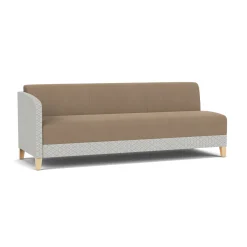Social Right Arm Sofa in Premium Upholstery