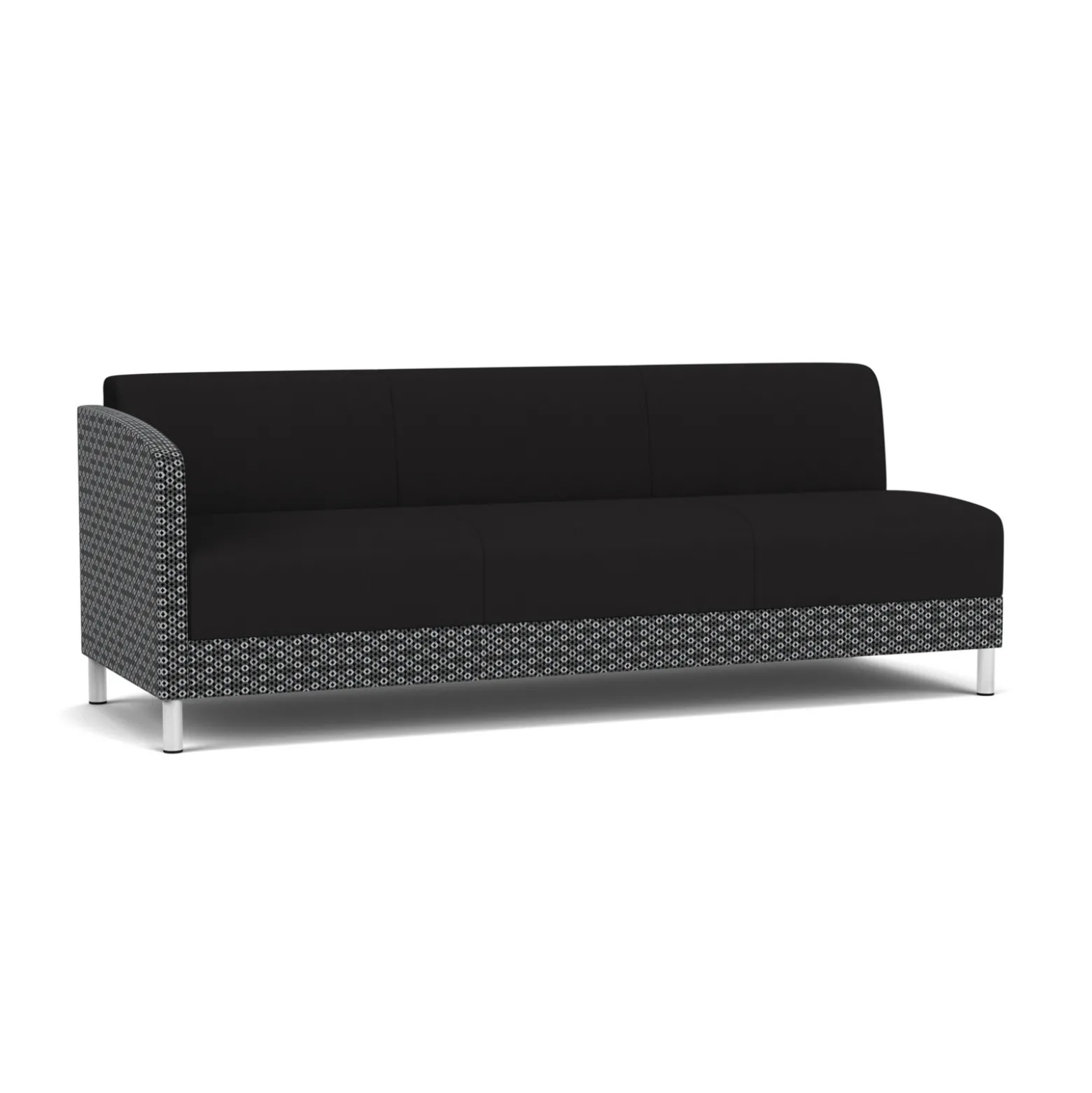Social Right Arm Sofa in Premium Upholstery