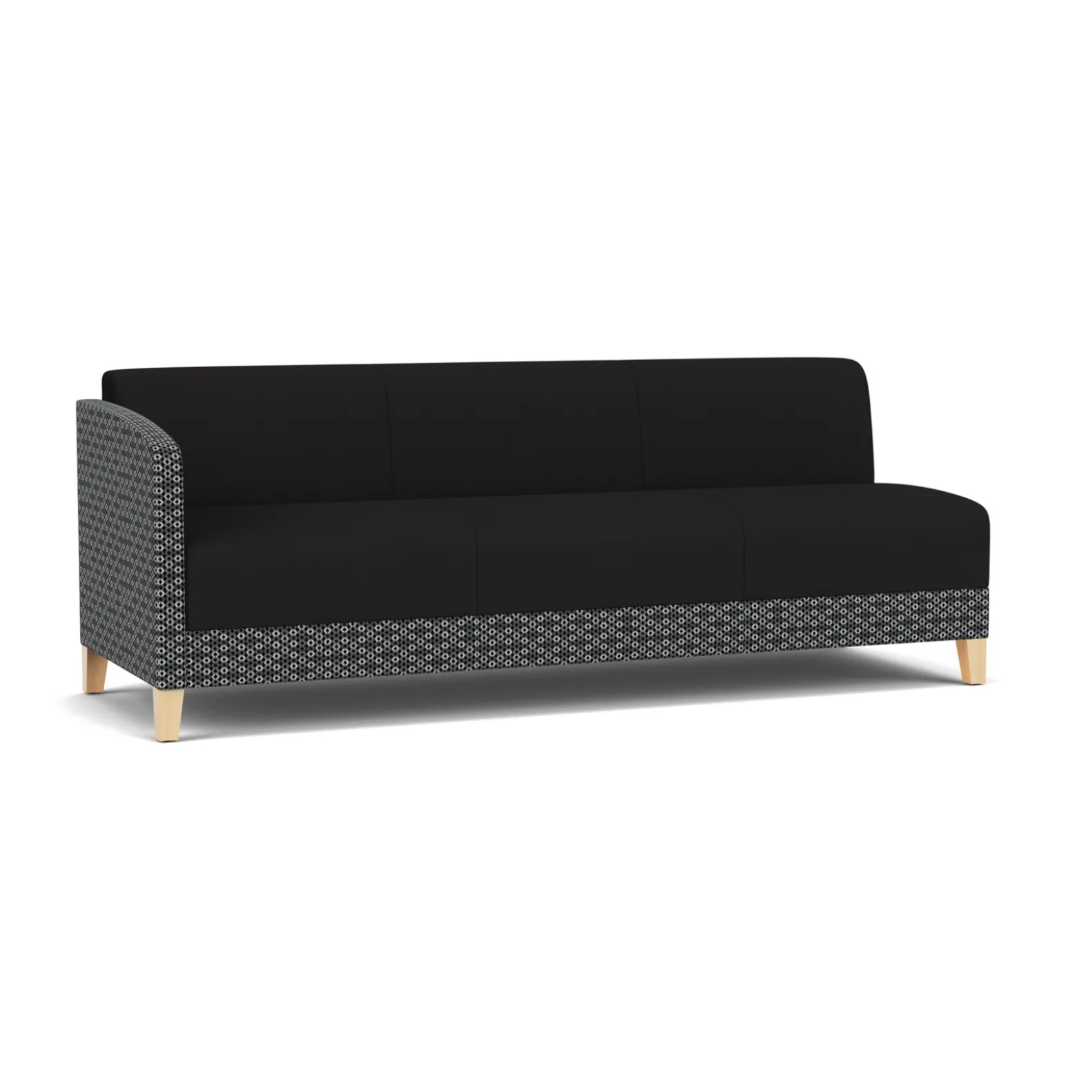 Social Right Arm Sofa in Premium Upholstery