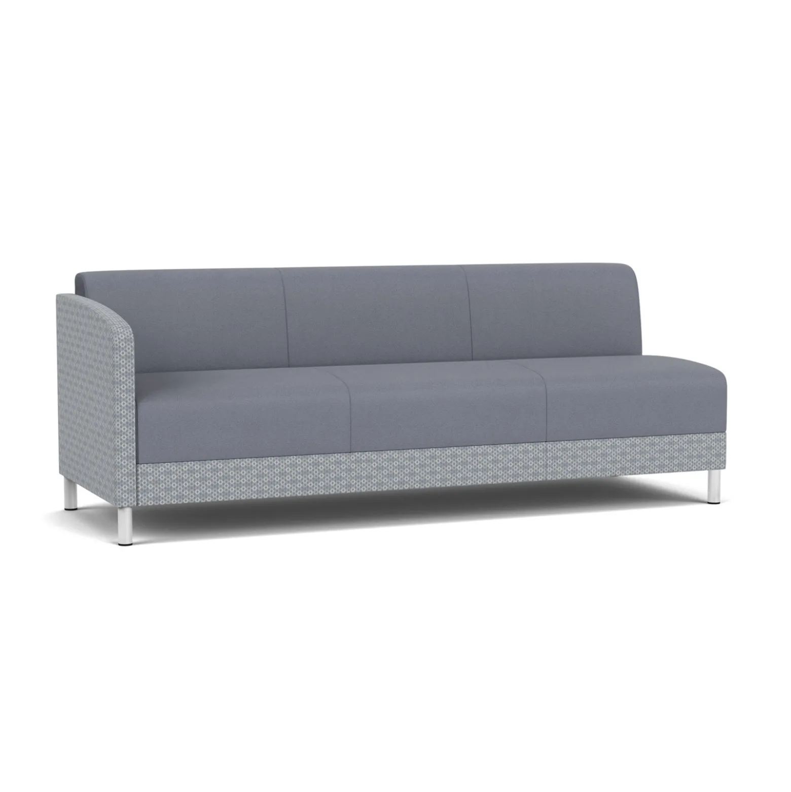 Social Right Arm Sofa in Premium Upholstery