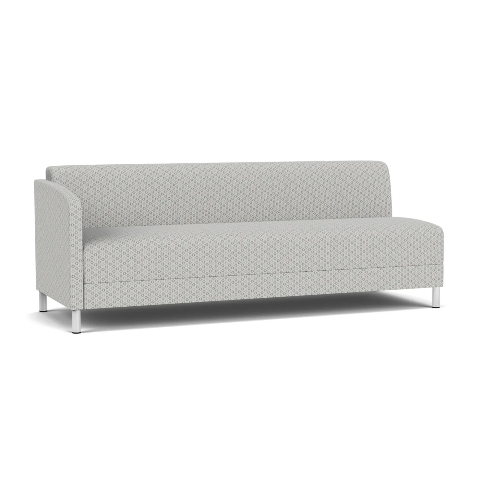 Social Right Arm Sofa in Premium Upholstery