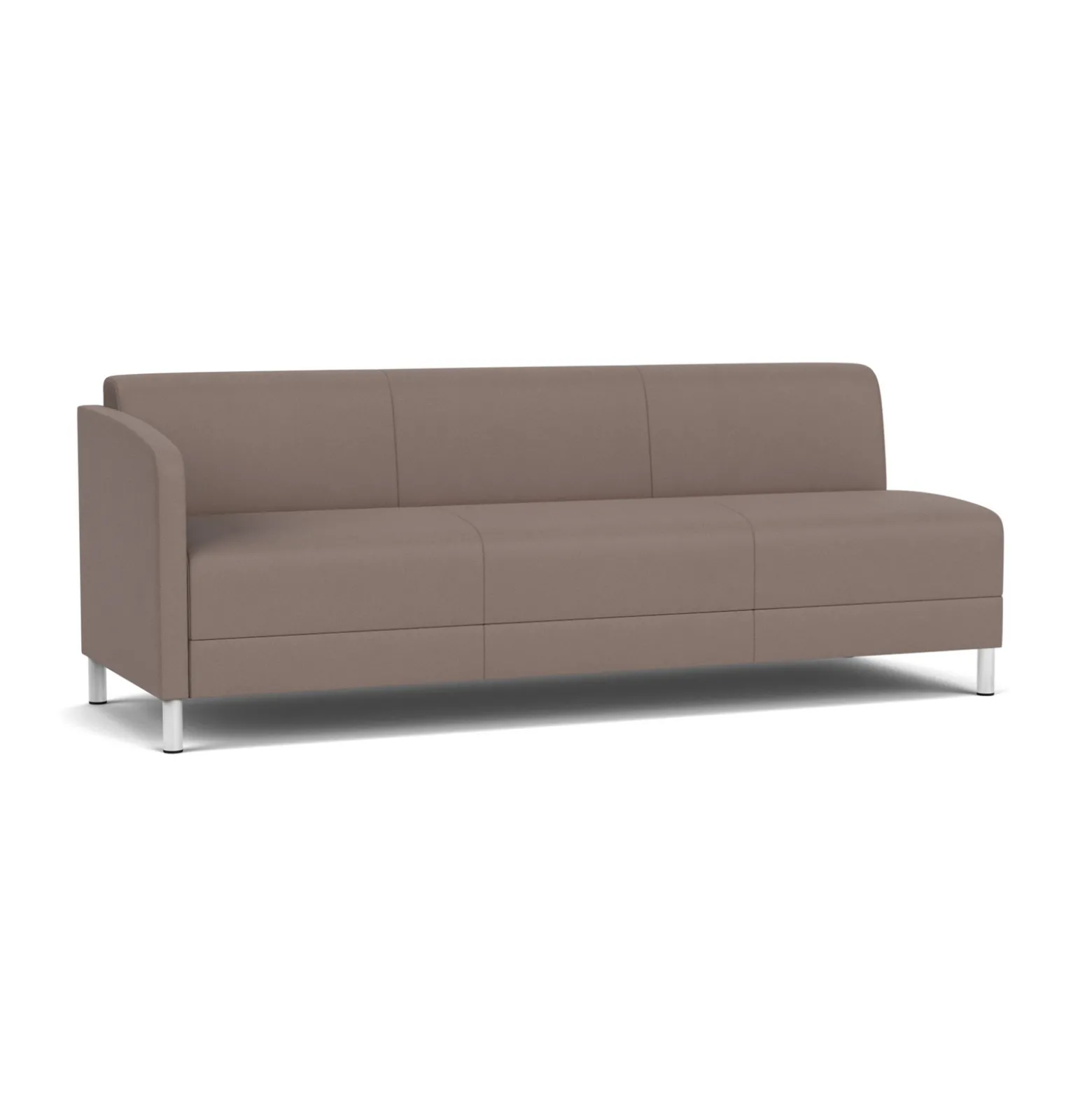 Social Right Arm Sofa in Standard Upholstery