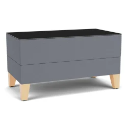 Social Small Rectangular Table in Standard Upholstery