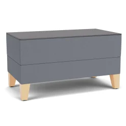 Social Small Rectangular Table in Standard Upholstery