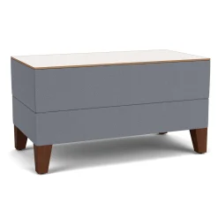 Social Small Rectangular Table in Standard Upholstery