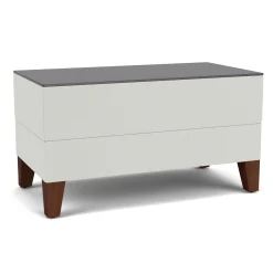 Social Small Rectangular Table in Standard Upholstery