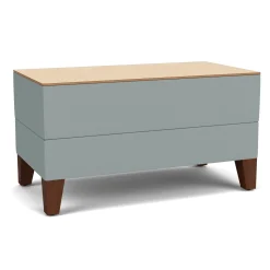 Social Small Rectangular Table in Standard Upholstery