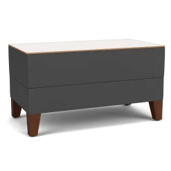 Social Small Rectangular Table in Standard Upholstery