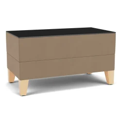 Social Small Rectangular Table in Standard Upholstery