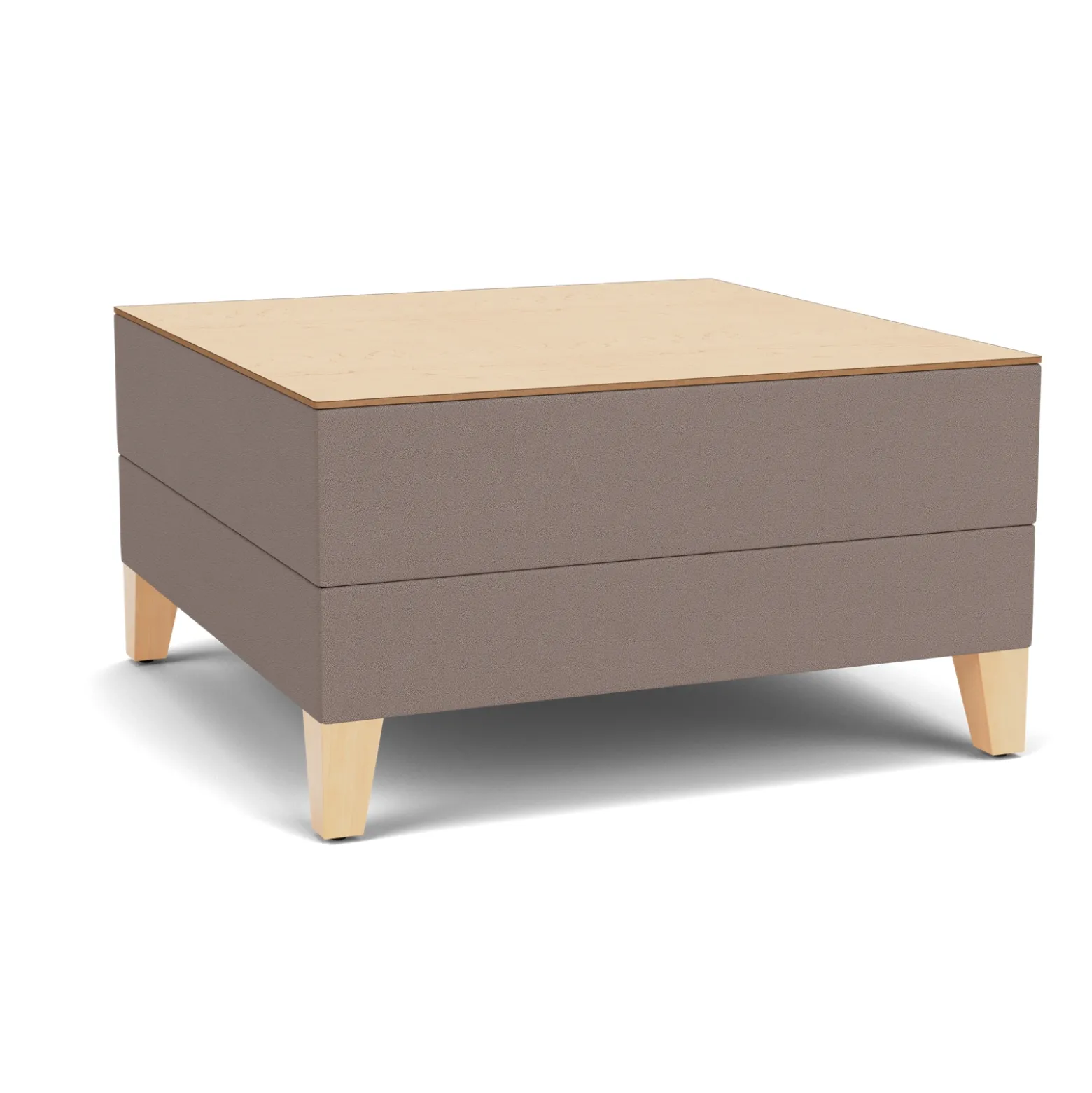 Social Square Table in Standard Upholstery