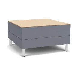 Social Square Table in Standard Upholstery