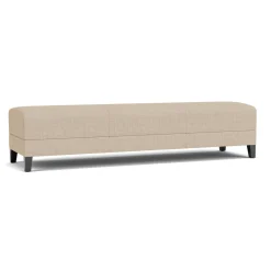 Social Three Seat Bench in Premium Upholstery