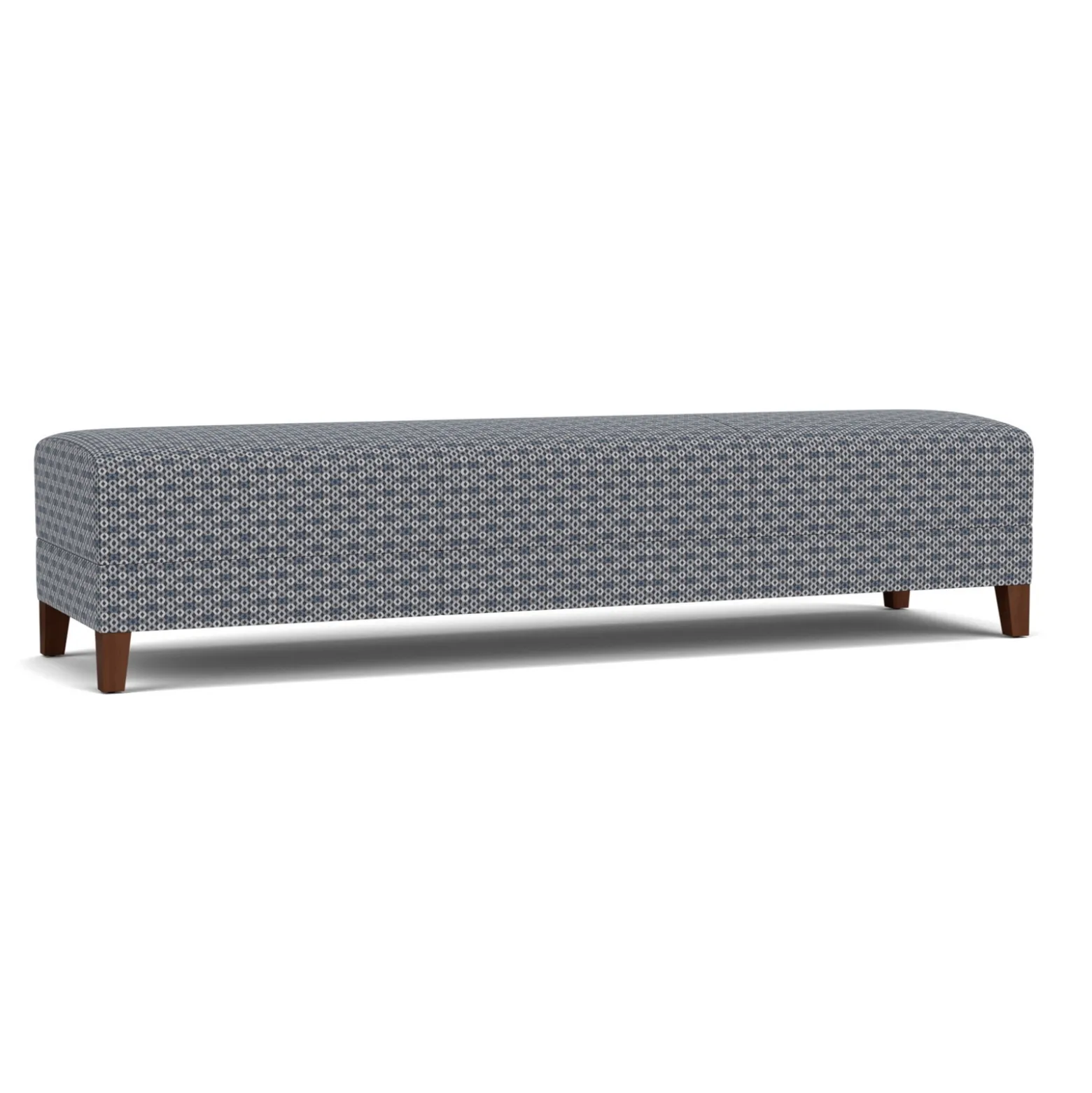 Social Three Seat Bench in Premium Upholstery