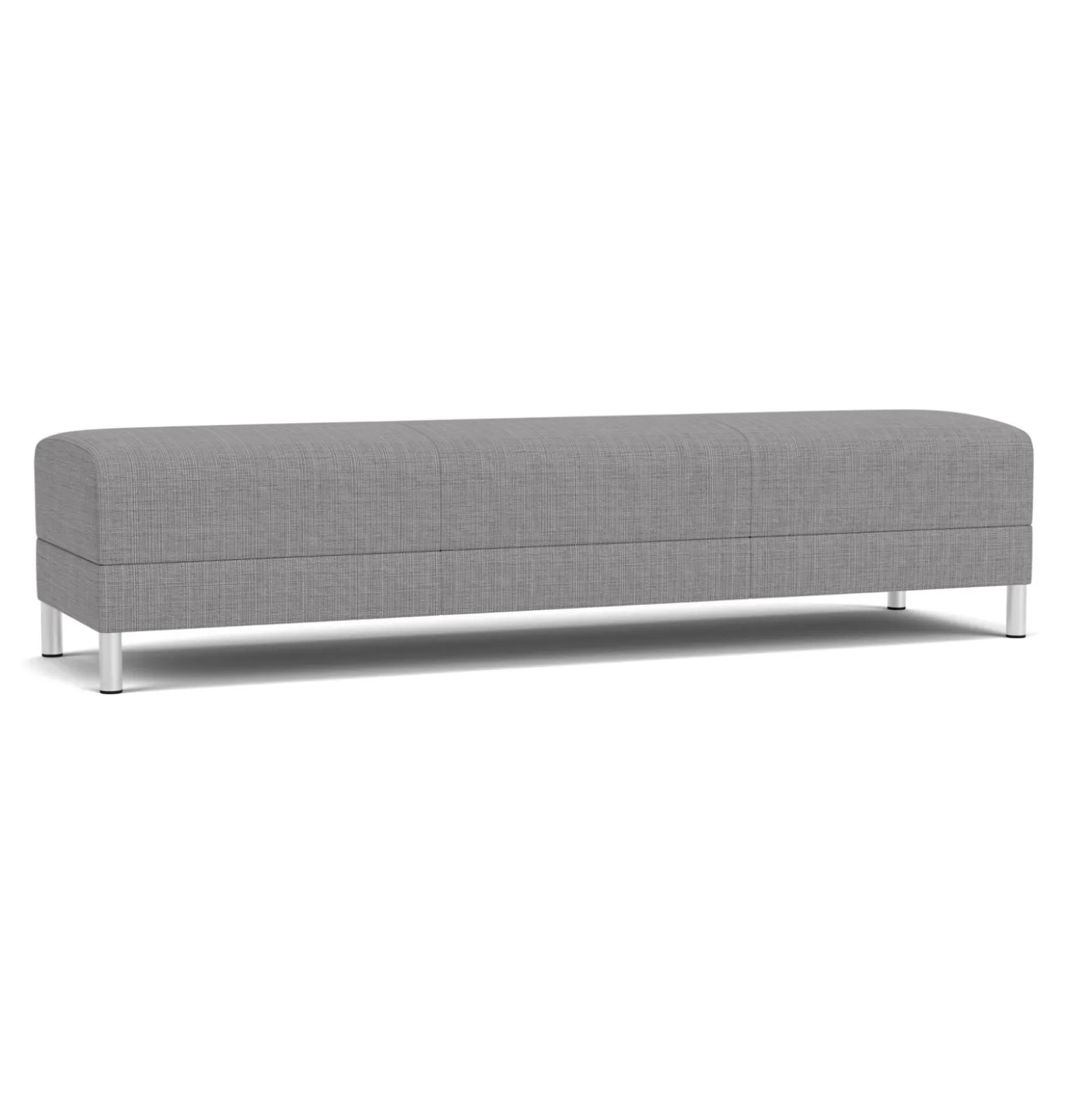 Social Three Seat Bench in Premium Upholstery