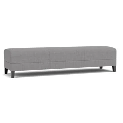Social Three Seat Bench in Premium Upholstery