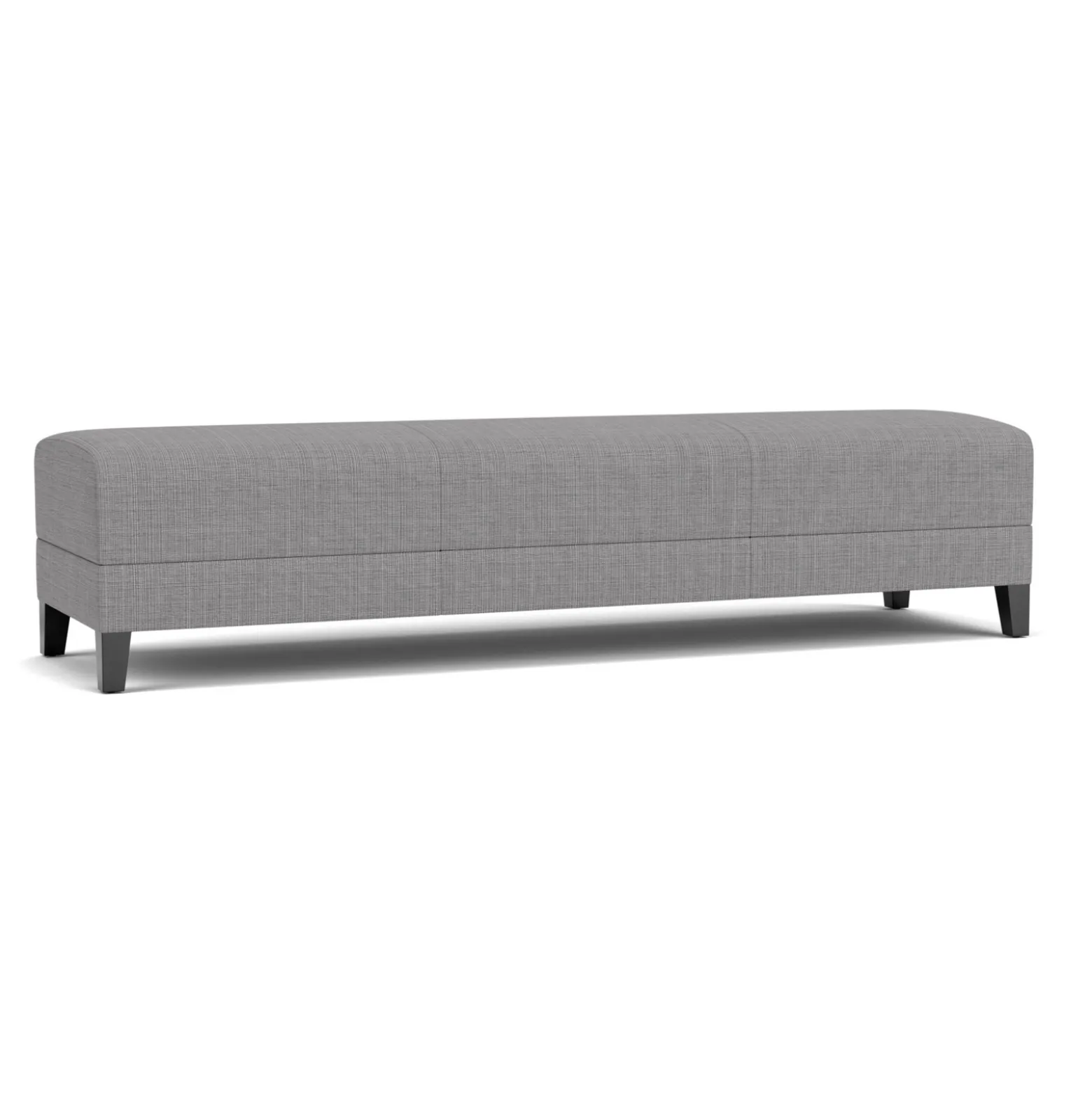 Social Three Seat Bench in Premium Upholstery
