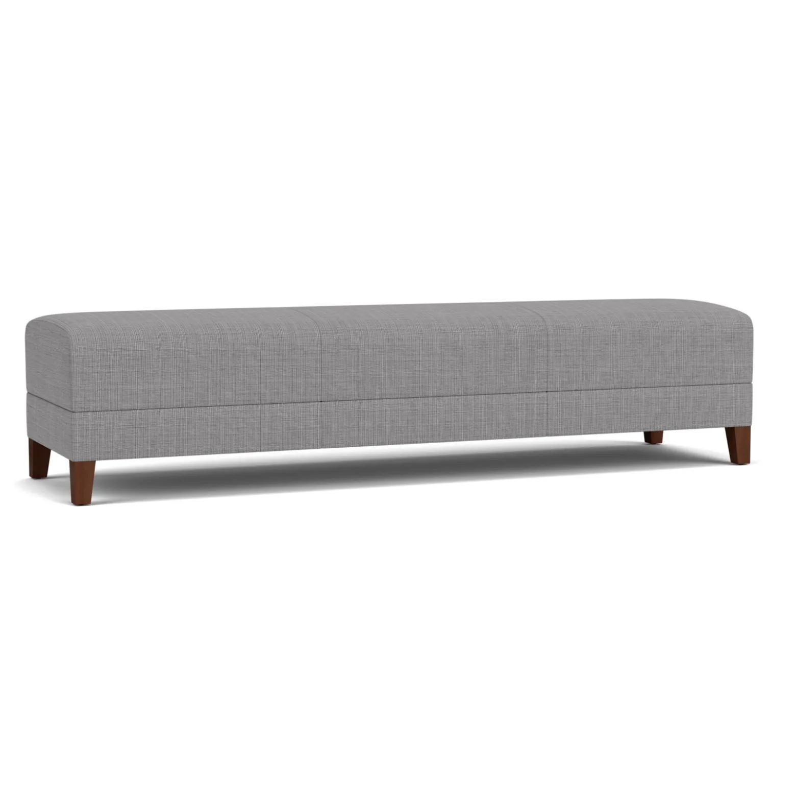 Social Three Seat Bench in Premium Upholstery