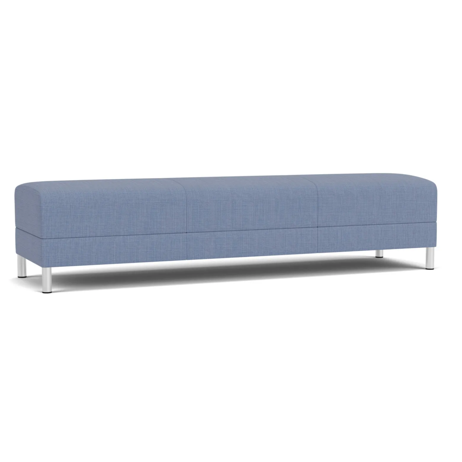 Social Three Seat Bench in Premium Upholstery
