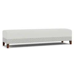 Social Three Seat Bench in Premium Upholstery