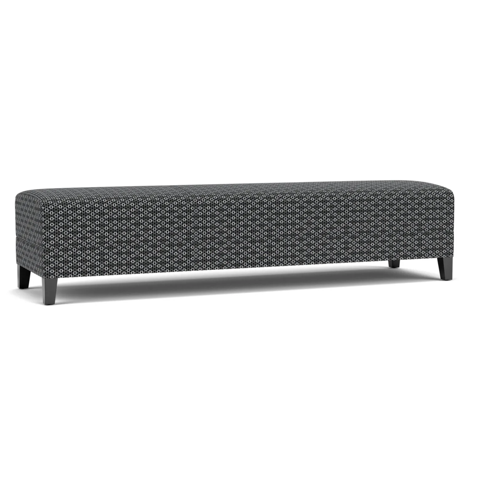 Social Three Seat Bench in Premium Upholstery