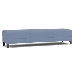 Social Three Seat Bench in Premium Upholstery