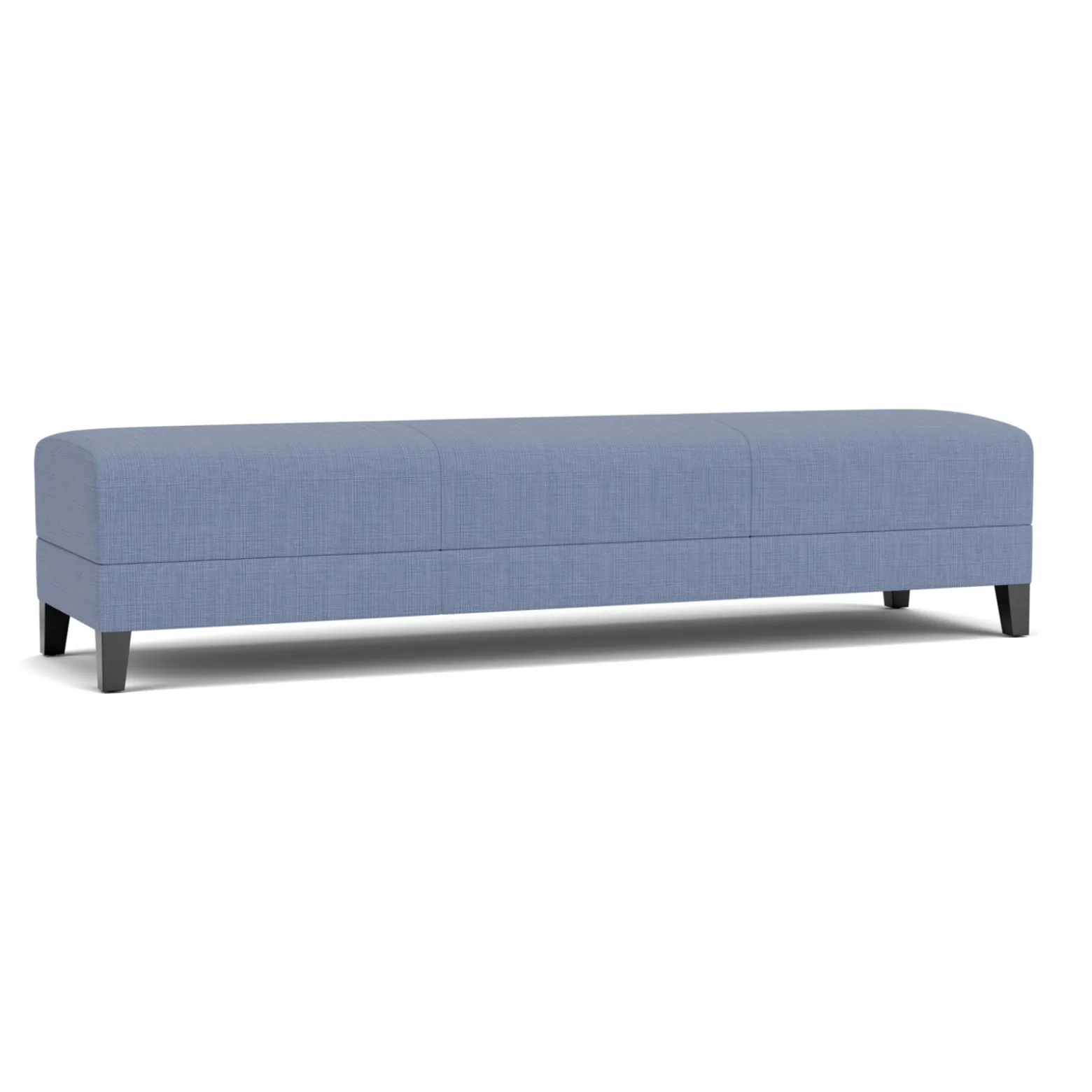 Social Three Seat Bench in Premium Upholstery
