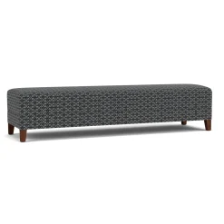 Social Three Seat Bench in Premium Upholstery