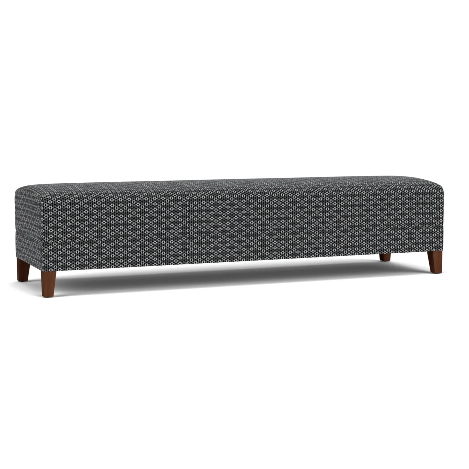 Social Three Seat Bench in Premium Upholstery