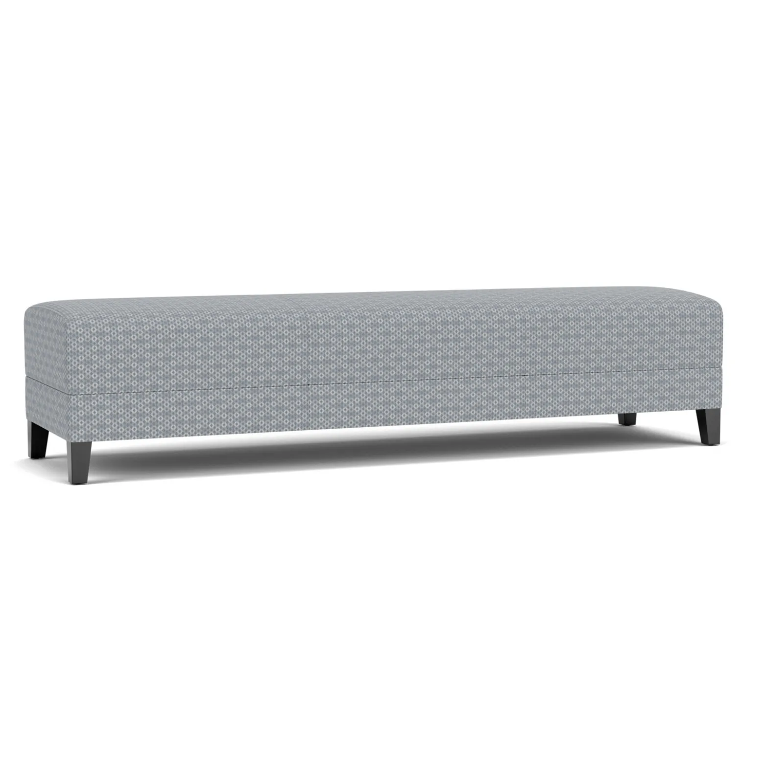 Social Three Seat Bench in Premium Upholstery