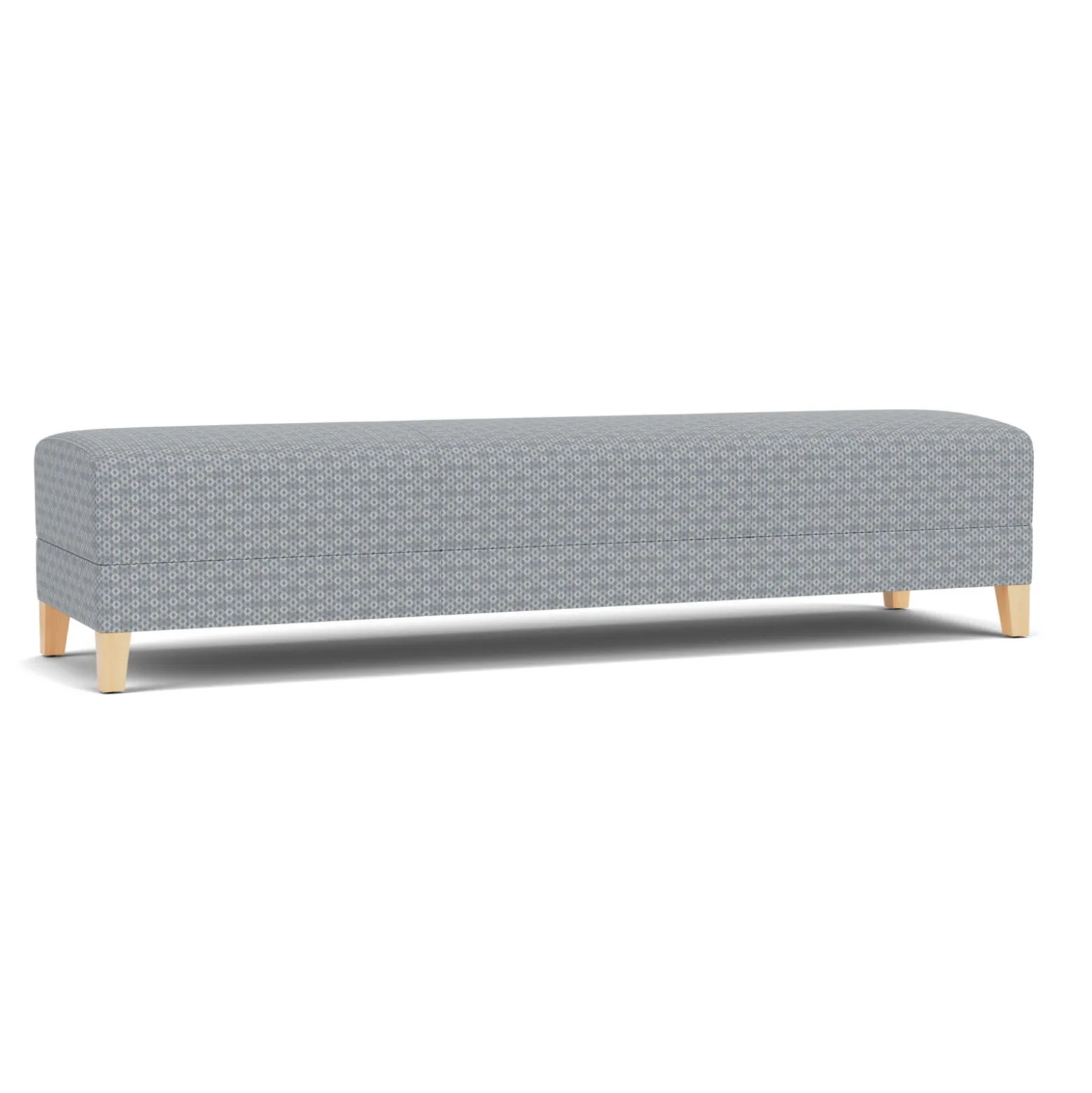 Social Three Seat Bench in Premium Upholstery