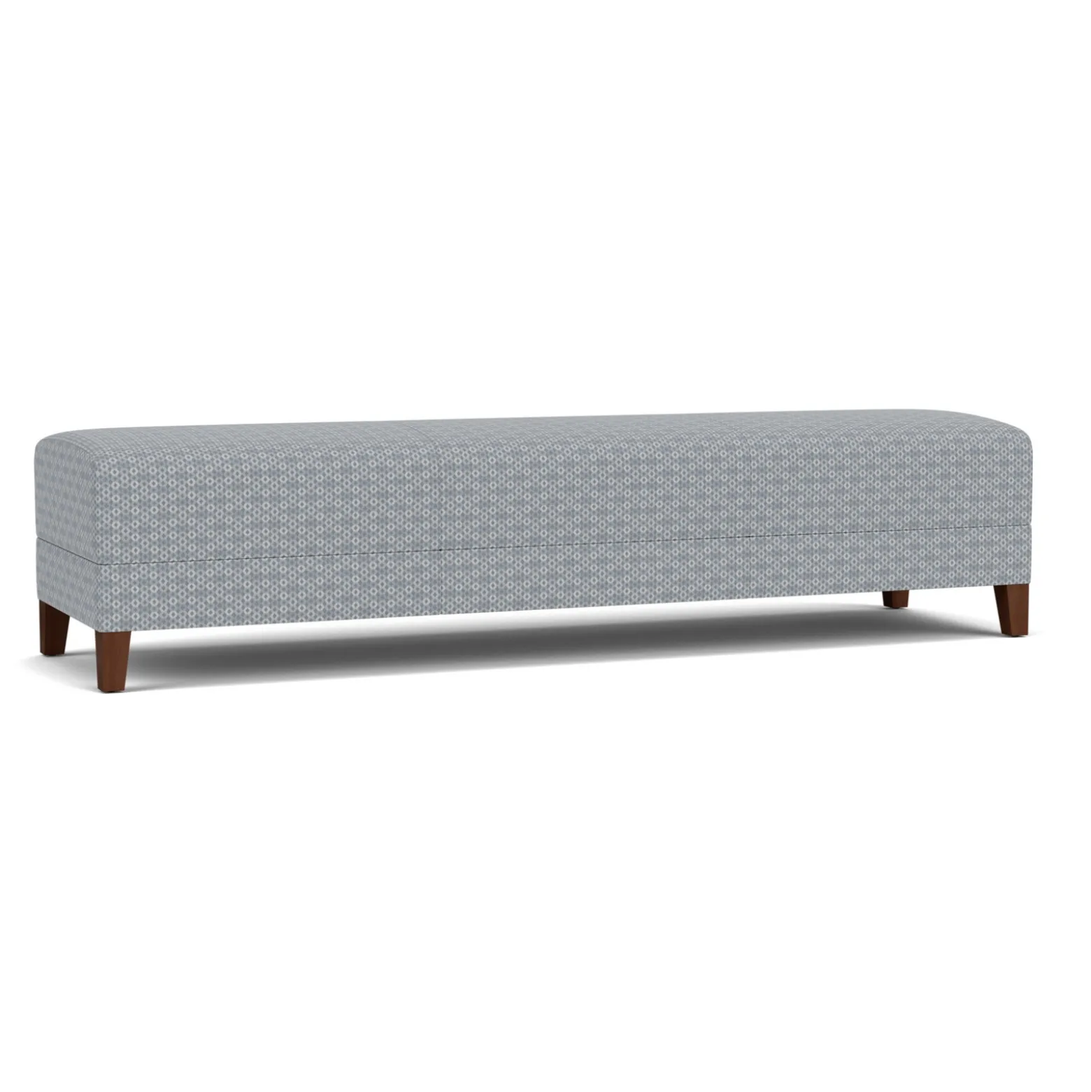 Social Three Seat Bench in Premium Upholstery
