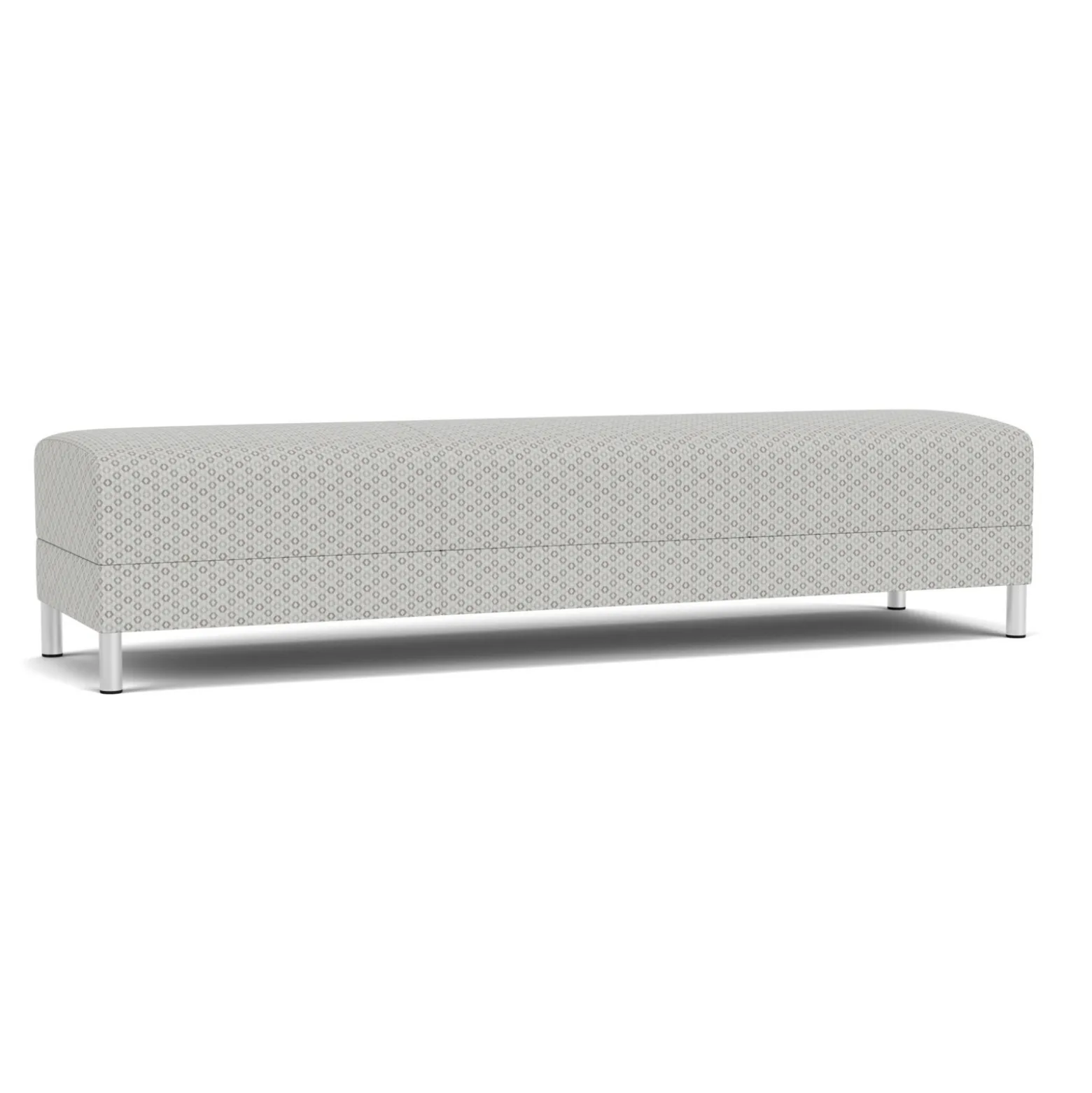 Social Three Seat Bench in Premium Upholstery