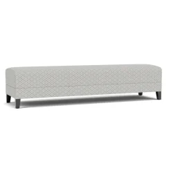 Social Three Seat Bench in Premium Upholstery