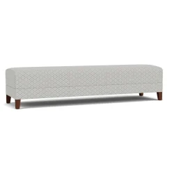 Social Three Seat Bench in Premium Upholstery
