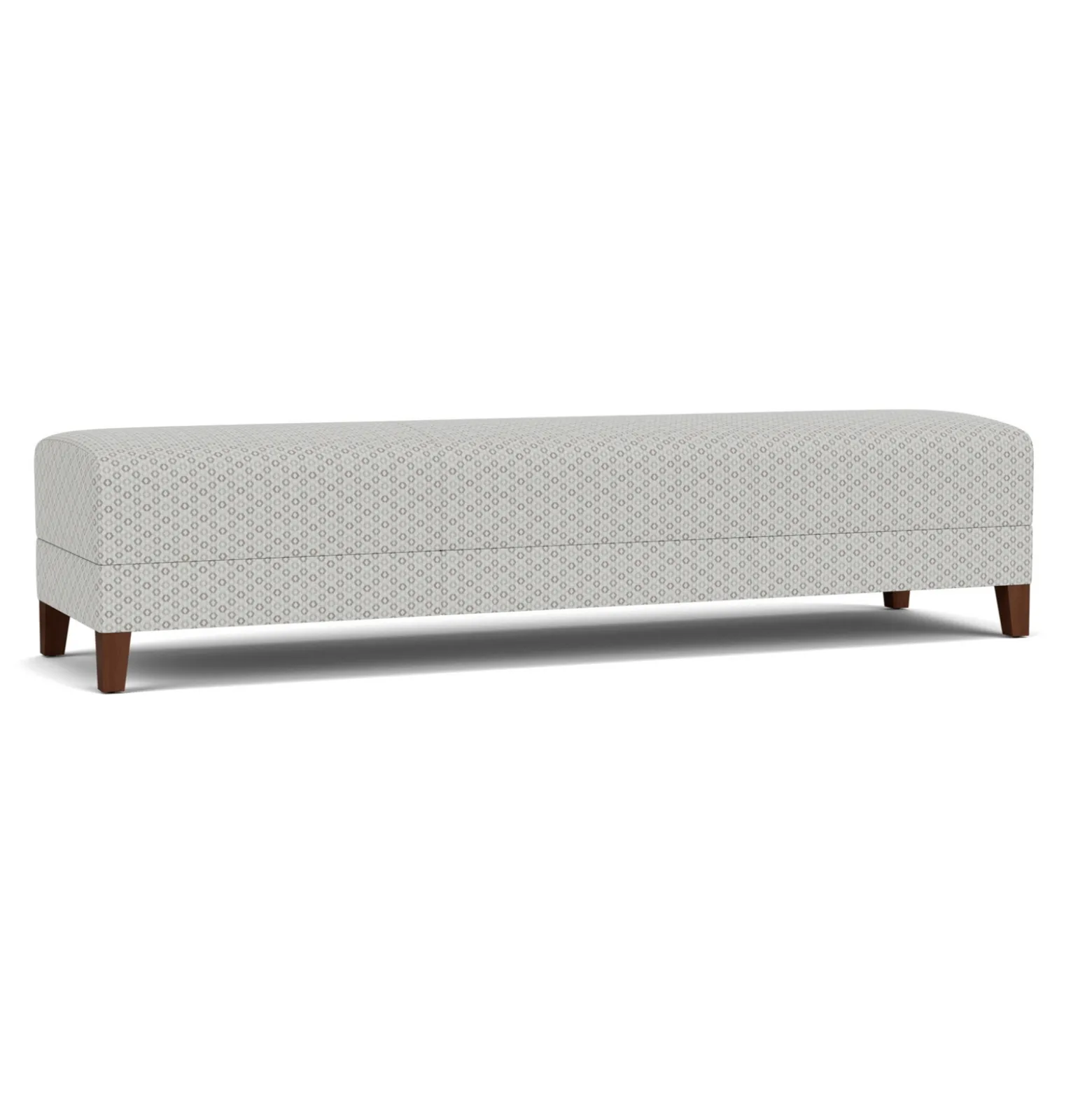Social Three Seat Bench in Premium Upholstery