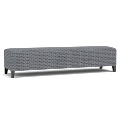 Social Three Seat Bench in Premium Upholstery