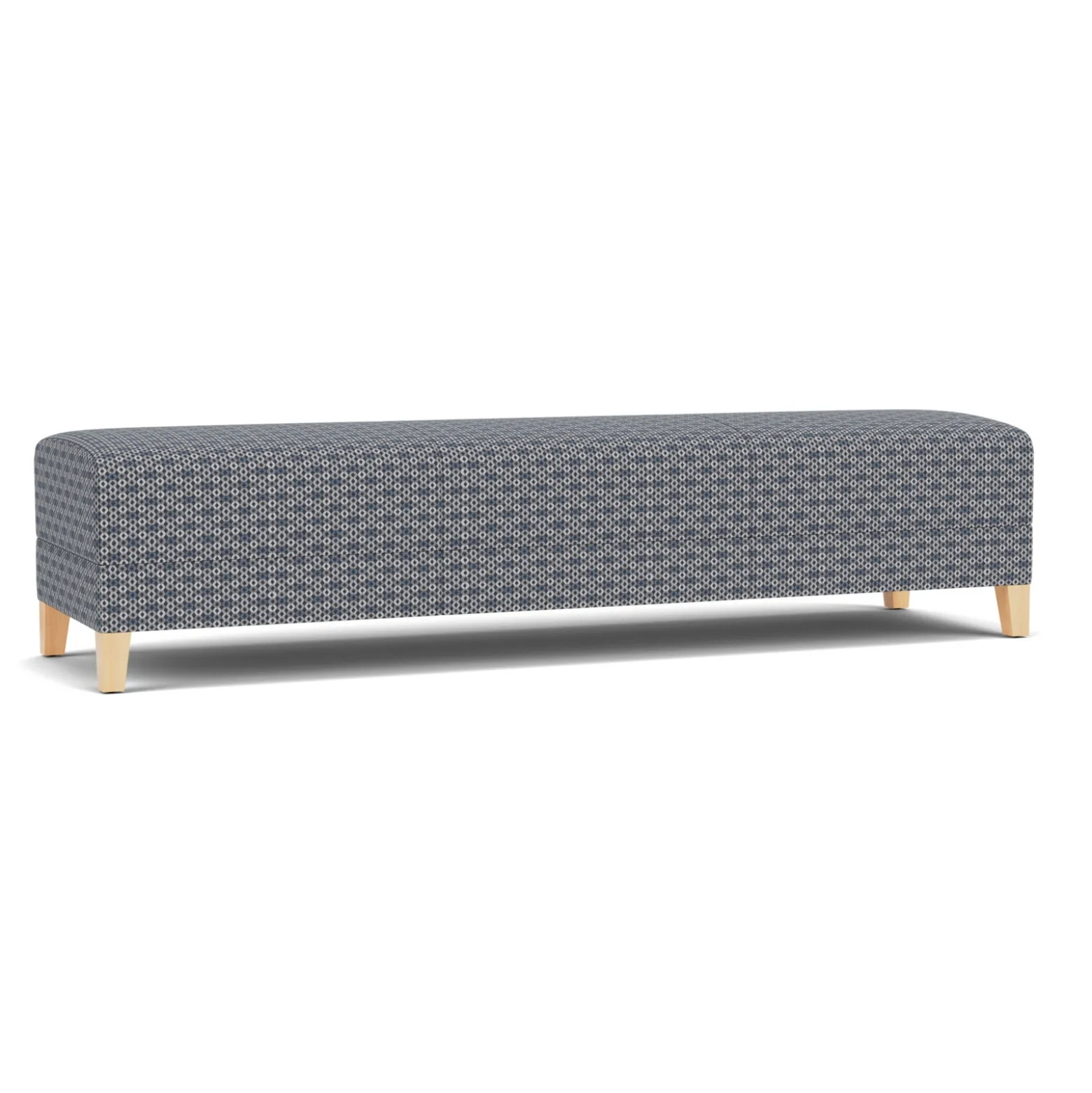 Social Three Seat Bench in Premium Upholstery