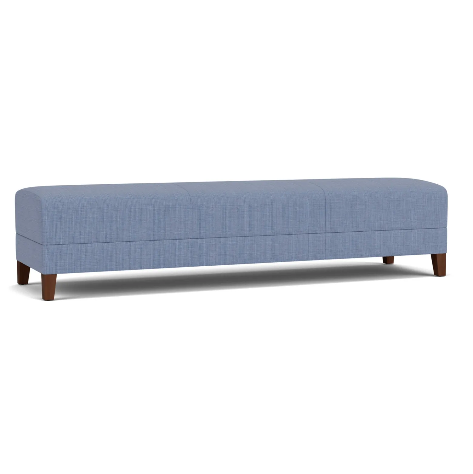 Social Three Seat Bench in Premium Upholstery