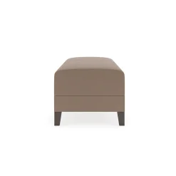 Social Three Seat Bench in Standard Upholstery