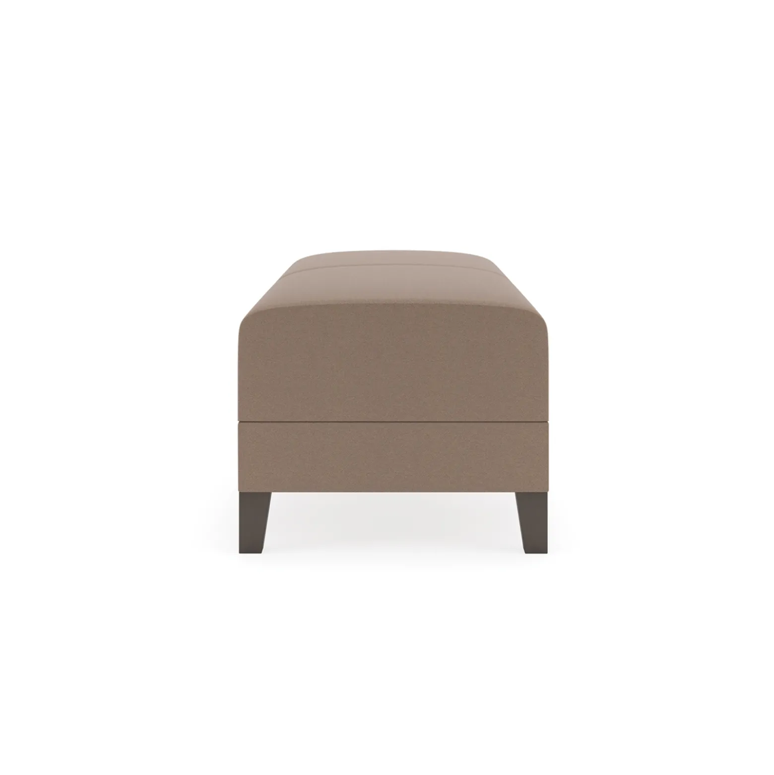 Social Three Seat Bench in Standard Upholstery