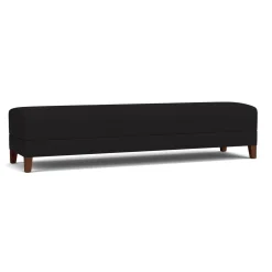 Social Three Seat Bench in Standard Upholstery