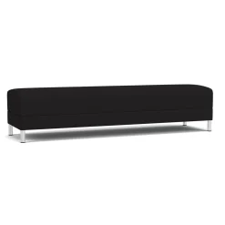 Social Three Seat Bench in Standard Upholstery