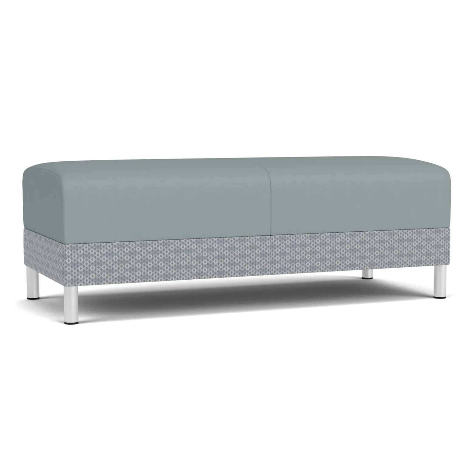 Social Two Seat Bench in Premium Upholstery