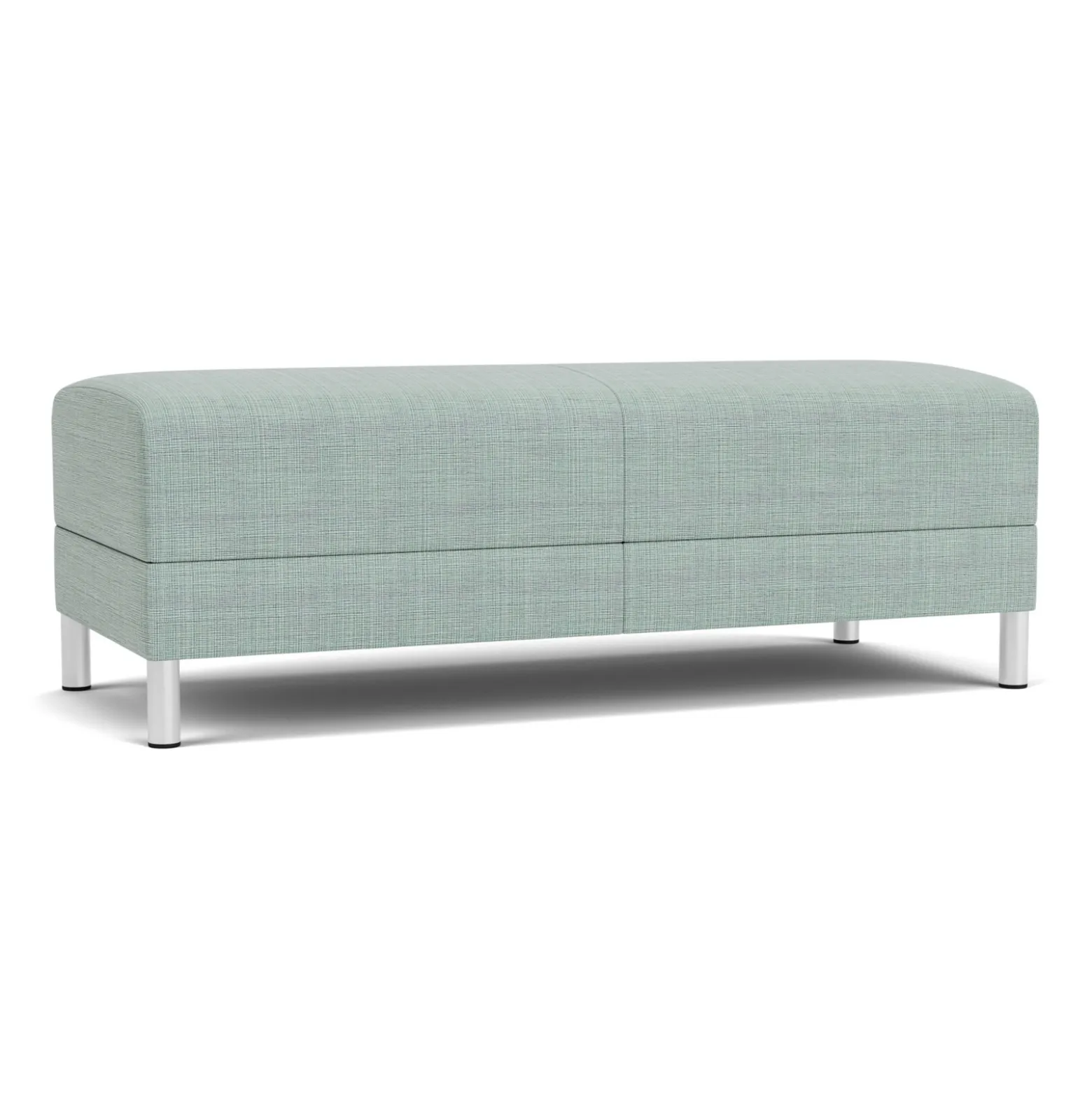 Social Two Seat Bench in Premium Upholstery